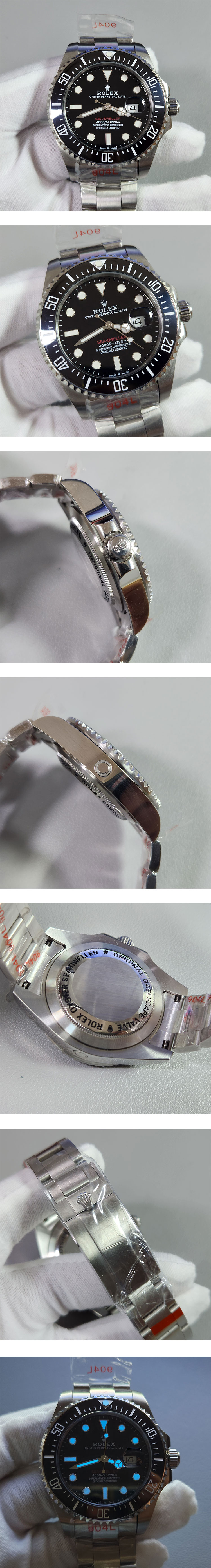 TT製ロレックスシードゥエラー 126600  43mm(赤シード)