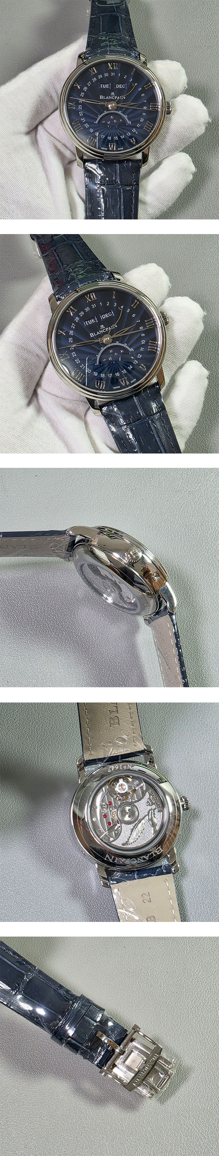 【CJ工場】Blancpainブランパンコピー時計6654-1529-55B、最短1週間でお届け