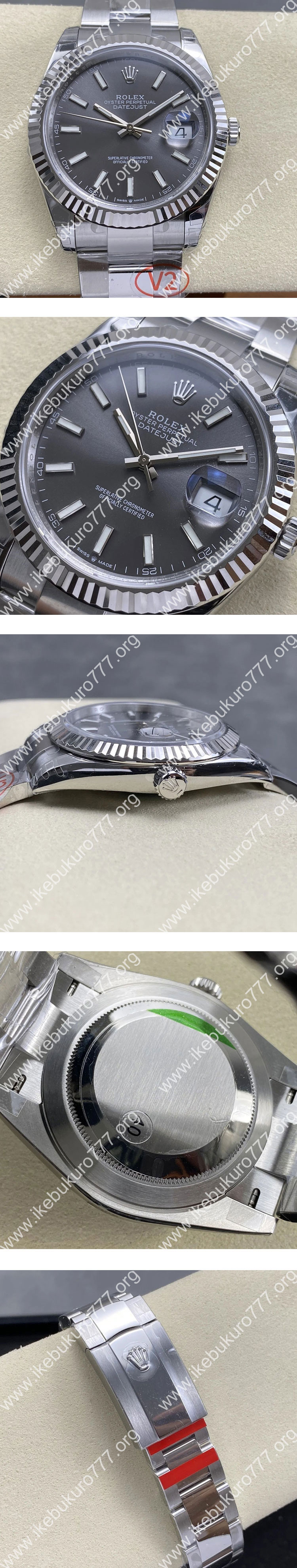 VS工場製 ロレックスコピー M126334-0013 デイトジャスト 41mm スレート 人気上昇レプリカ時計