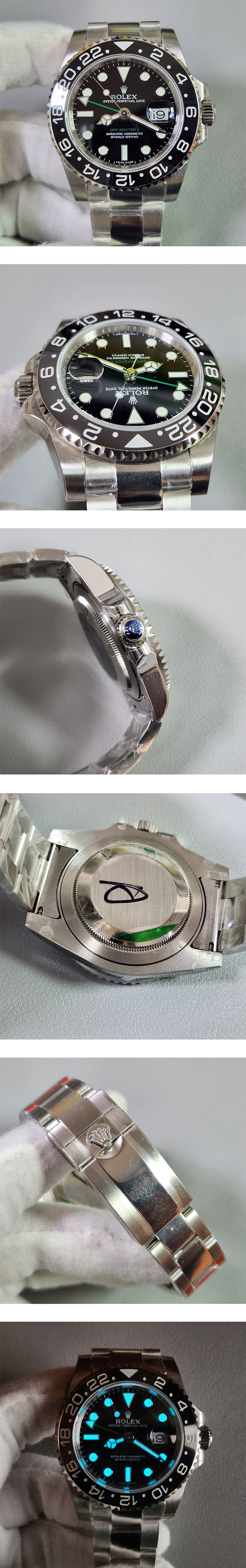 品質安定ロレックス GMTマスターⅡ116710LN-0001(GM製造工場)