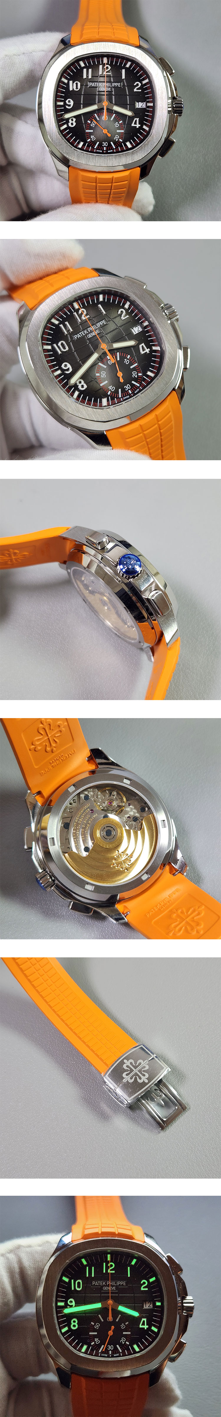 パテック・フィリップ スーパーコピー時計 アクアノート クロノグラフ 5968A-001 メーカーYL工場
