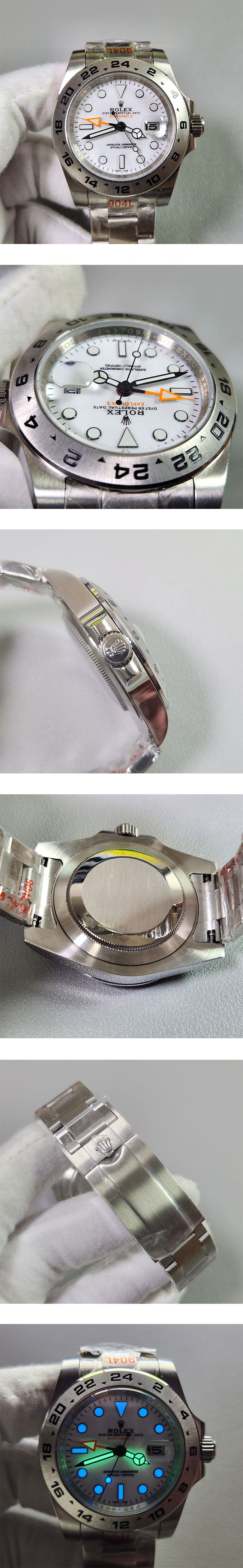 激安推薦ロレックスエクスプローラー II 216570(TT製造工場)