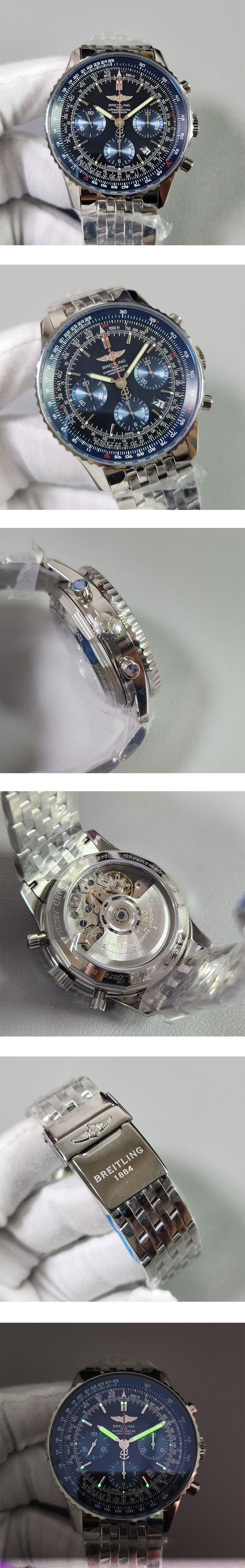 スペシャル価格ブライトリングナビタイマー AB01213B1B1A1(JFメーカー)