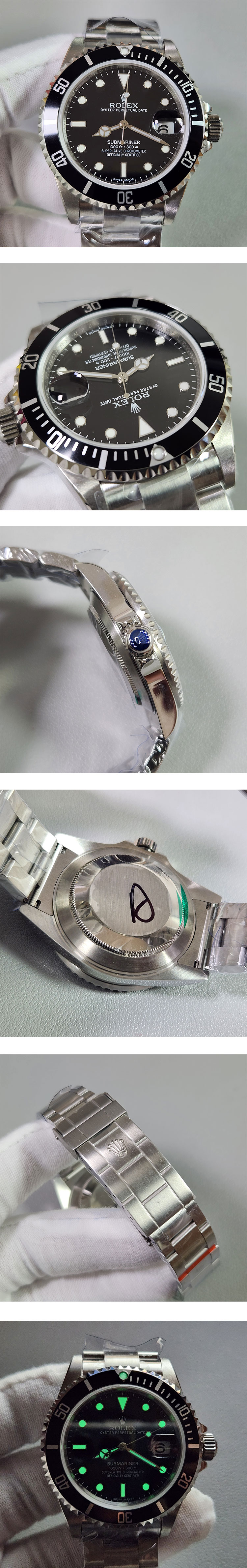 ロレックス 16610  サブマリーナー Swiss 2836-2 ムーブメント搭載