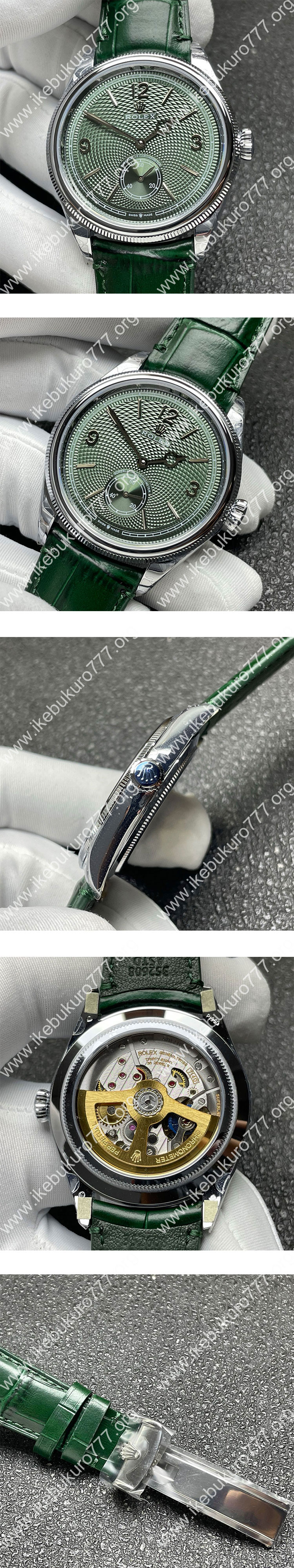 【R+工場 加重版 】ロレックスコピー 52506 パーペチュアル1908 グリーン 送料無料