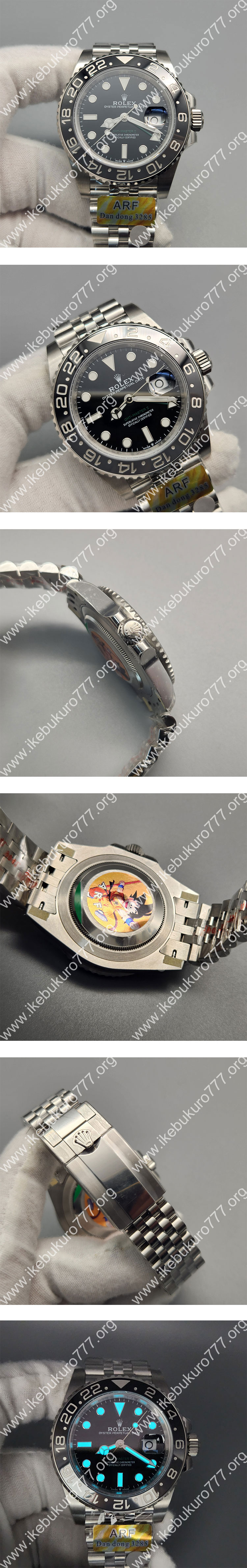 【ARF工場 3235搭載 】最高品質ロレックスコピーM126710GRNR-0003 GMTマスター II 最高精密