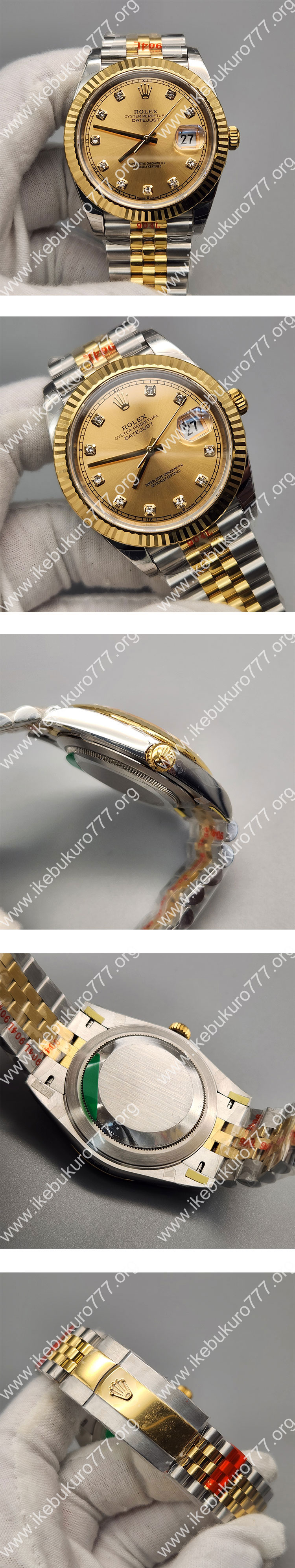 【XT製 最安値】ロレックス M126333-0012 デイトジャスト スーパーコピー時計 41mm シャンパン