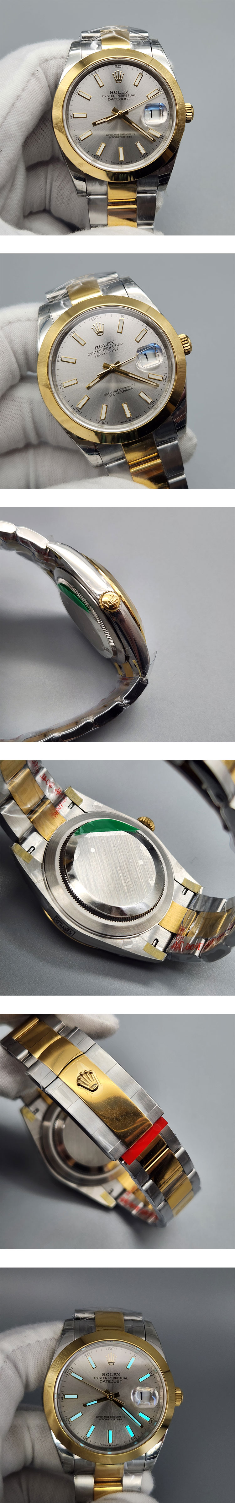 【XT製 気分上昇】ロレックスコピー時計 M126303-0001 デイトジャスト 41mm シルバー