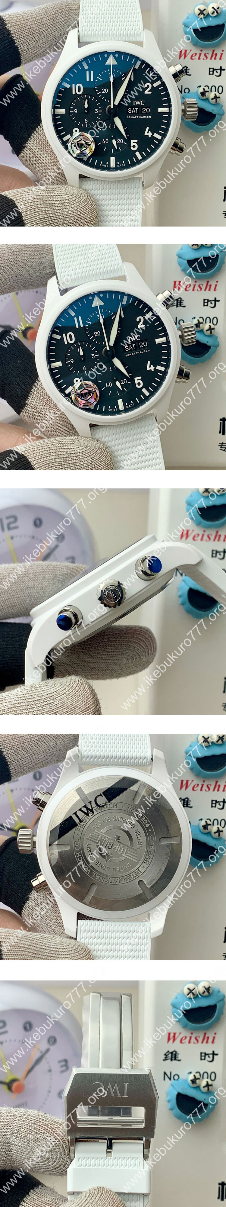【APS工場製】IWC時計コピー パイロットウォッチ クロノグラフ トップガン レイク タホ IW389105