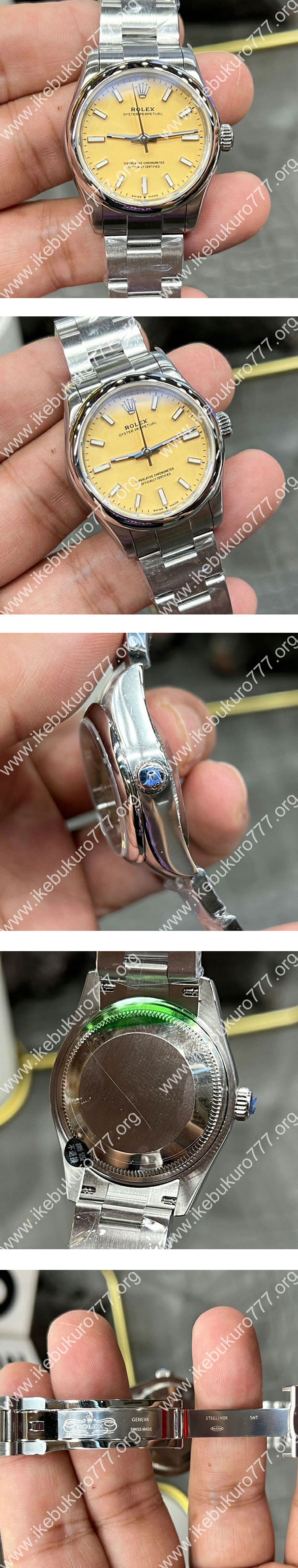 【GM製】ロレックスコピー 277200-0013 オイスターパーペチュアル 31mm ベージュ 品質安心