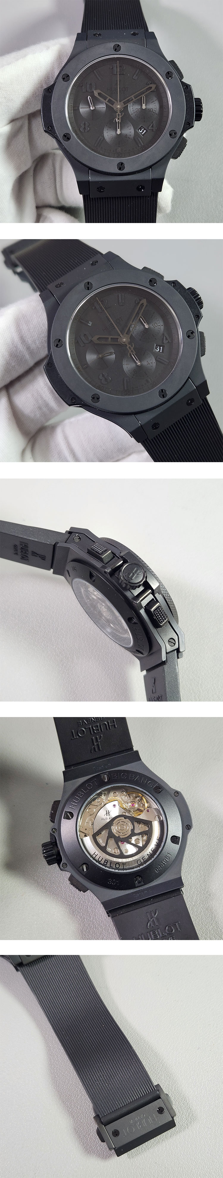 【HB工場】HUBLOTビッグバン オール セラミック301.CX.134.RX 【4100搭載】