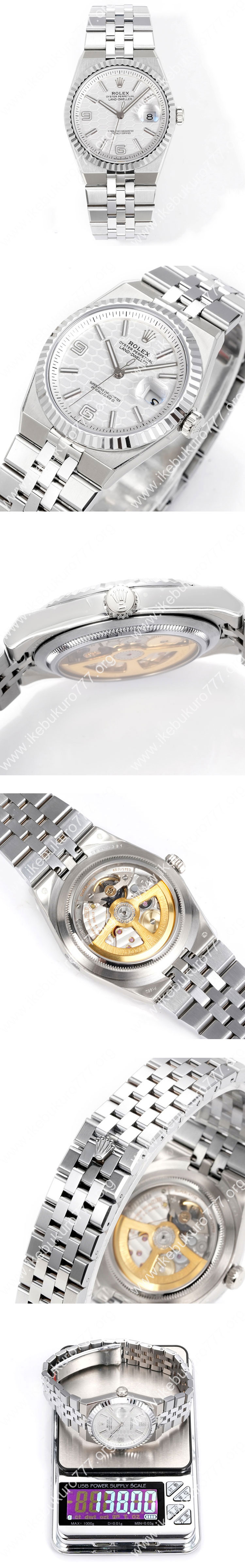 【EB工場 加重版】ロレックスランドドゥエラー 36mm コンビ 127234 メンズ 腕時計コピー