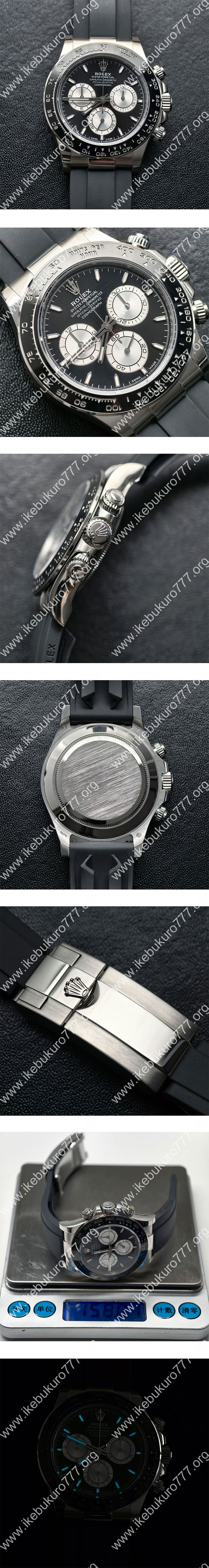 【BDS製造スーパーコピー時計】ロレックス 126519LN コスモグラフデイトナ40mm ブライトブラック加重版