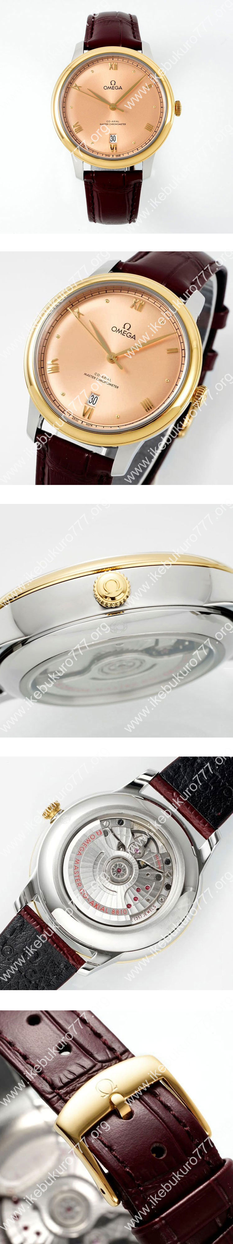 MKS製 434.23.40.20.08.001 デ・ヴィル プレステージ 41MM ムーンシャイン(TM) ゴールド オメガスーパーコピー時計