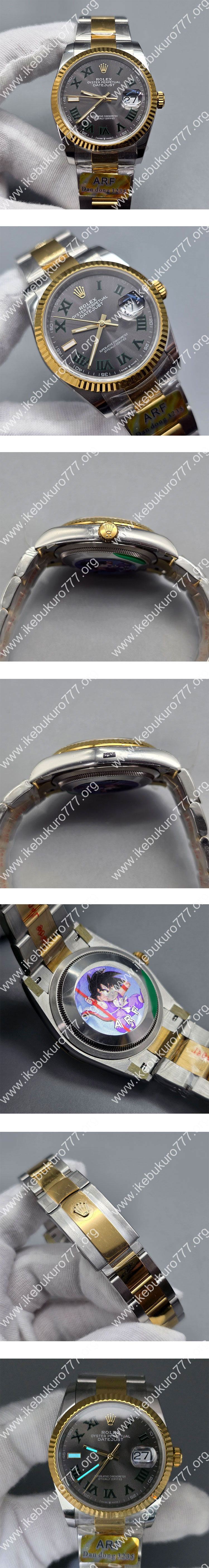 【ARF製】 ロレックススーパーコピー時計 M126233-0036 デイトジャスト 36mm 優等商品