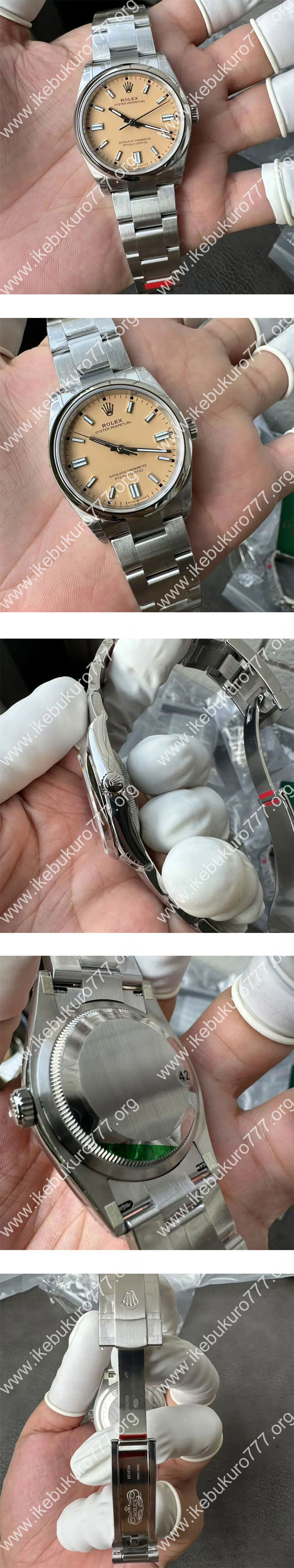 VS工場 ロレックスコピーオイスターパーペチュアル M126000-0012  ケース径36mm ベージュ 贈り物に最適