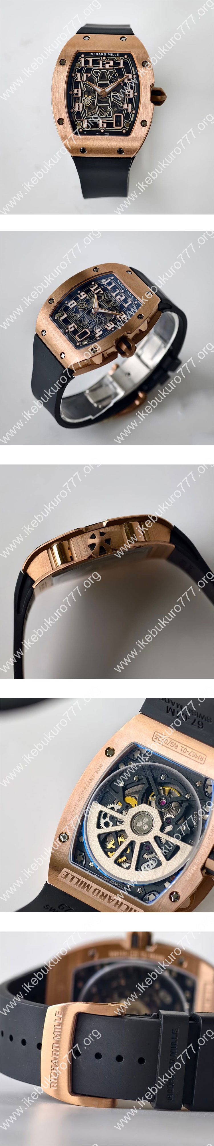 【UMI製】 リシャール・ミルスーパーコピー時計 RM 67-01 自動巻きエクストラフラット 高級品取り扱いストア