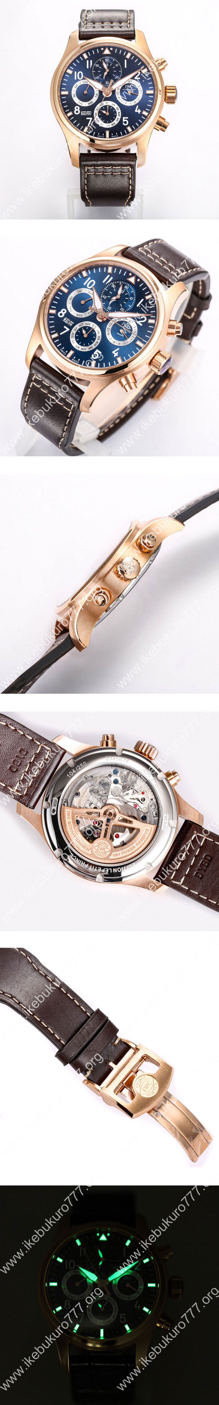 【V9製】ビッグ・パイロット パーペチュアルカレンダーIW392202 ブルー IWCスーパーコピー N級品