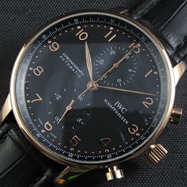 ご信頼の老舗IWC ポルトギーゼ(18Kエバーローズゴールドコーティング)