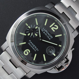 堅牢なメンズ時計パネライ ルミノール マリーナ PAM299(QM製造工場)