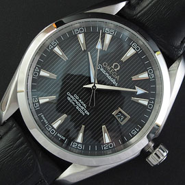 安心注文 OMEGA シーマスター アクアテラ-  Japan MIYOTA 8215 ムーブ搭載！スーパールミナス 日付