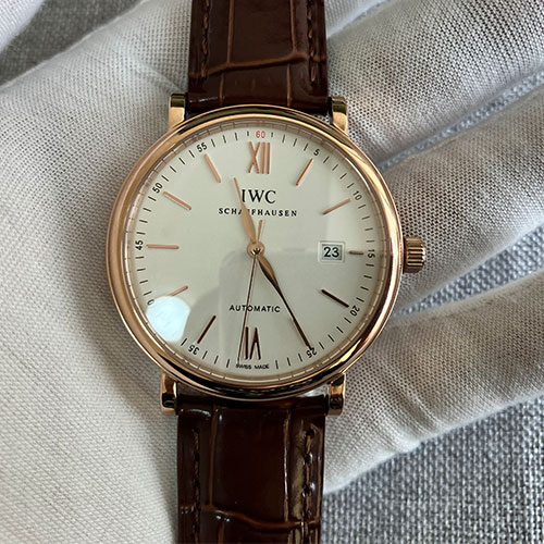 サラリマン時計IWC ポルトフィーノ(MKS製造工場)
