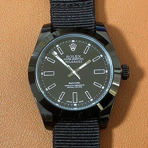 BAMFORD改装時計ロレックスミルガウス(TT製造工場)