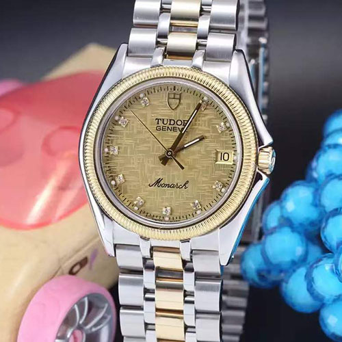 実物掲載チューダー プリンス デート デー74033-0005 ケース34mm(RA製造工場)