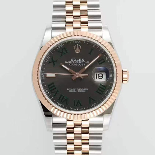 2025気分上昇 ロレックスコピーM126231-0029 デイトジャスト 36mm スレートローマ 精巧に製造 GM製