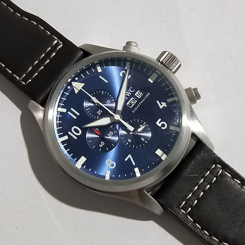 電池式腕時計IWC パイロットプティフランス IW377714 (QM製造メーカー)