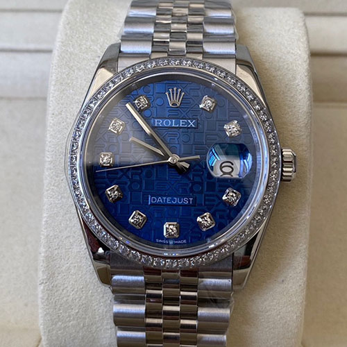 お洒落なメンズ腕時計ROLEXデイトジャスト 36mmM126284RBR (GM製)