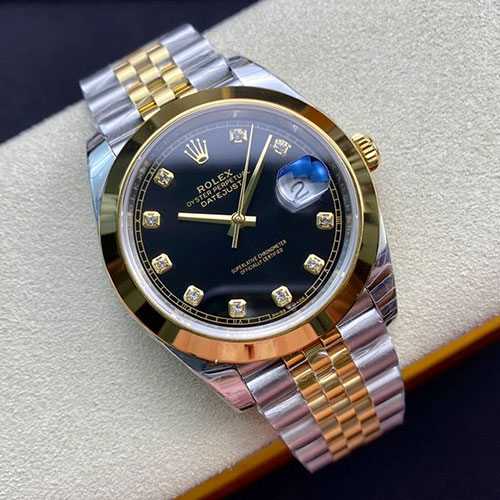 スーパーコピー時計(N品) ロレックス 126303G デイトジャスト 41mm ブラック 質感良好 GM製