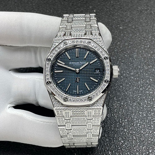【OM製 】オーデマピゲコピー ロイヤルオーク ジャンボエクストラシン16202BC.ZZ.1241BC.02 ブルー 39mm