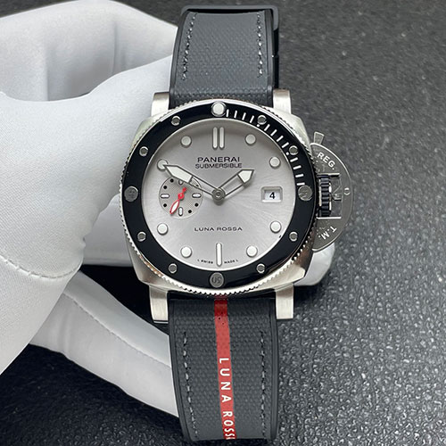 【VS製新品】パネライコピー時計サブマーシブル クアランタクアトロ ルナ ロッサ PAM01681、写真画像と動画もあり