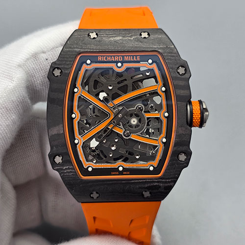 【XT製 電池式】リシャールミルスーパーコピー時計(オレンジ)RM 67-02 マクラーレン プロトタイプ