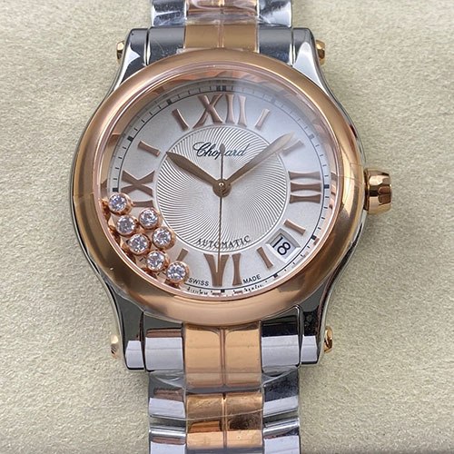 (YF工場) ショパールスーパーコピー時計ハッピースポーツ 278559-6002(自動巻き)36mm