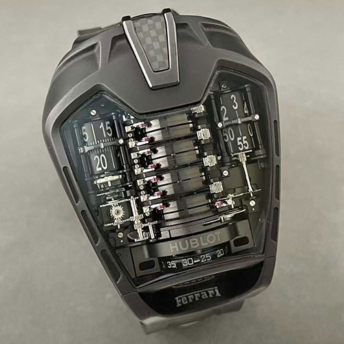 【HB工場 最高精密】ウブロスーパーコピー時計 MP-05 ラ・フェラーリ 905.ND.0001.RX (本物と同じ機能)