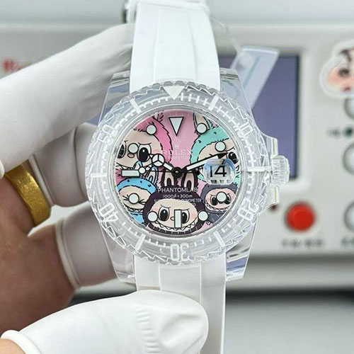 (ROLEX&Labubu) 堅牢性高ロレックスコピー時計 サブマリーナー改装(ES製造)