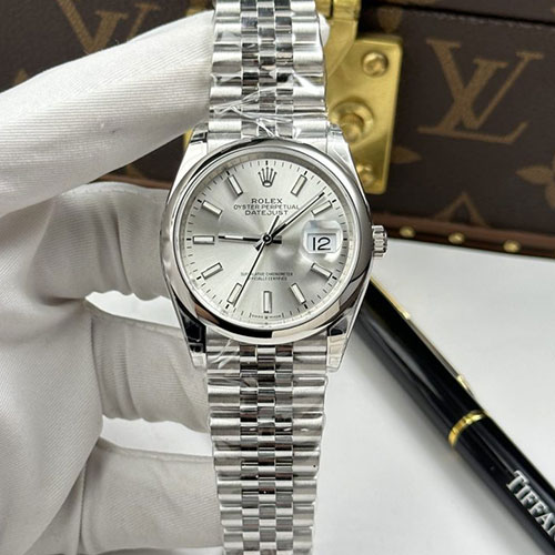 TW工場 デイトジャストM126200-0001 シルバー文字盤 36mm 3235搭載 ロレックスコピー時計